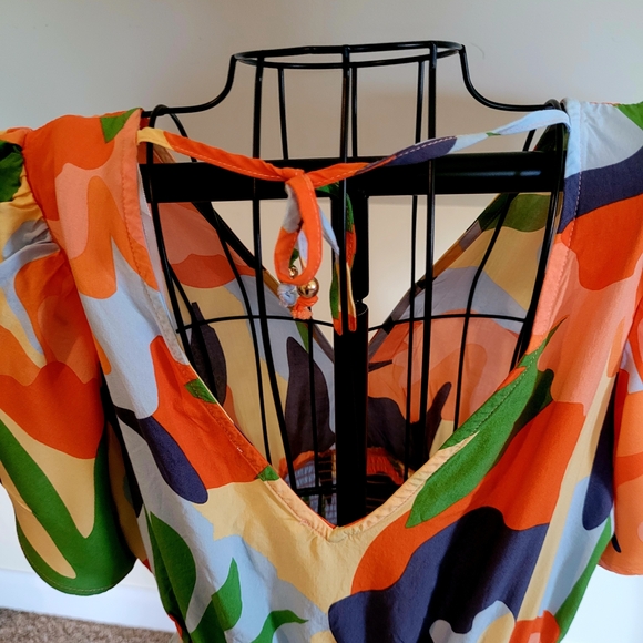 Abel The Label Colorful Floral Maxi Dress - Picture 4 of 4